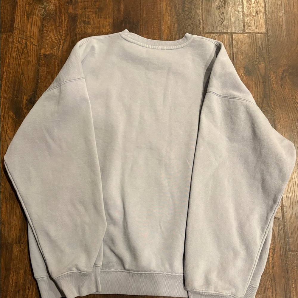 Brandy Melville Newport Lavender Men's Crewneck Sweater - Picture 2 of 3